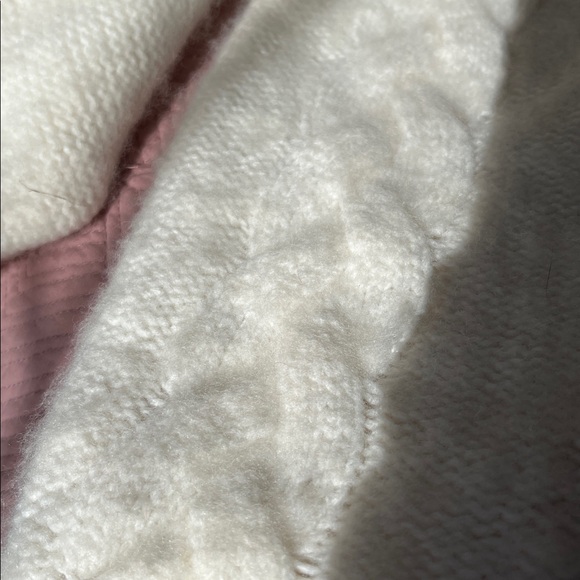 Madewell Cream Cable Knit Turtleneck Sweater - Picture 4 of 5